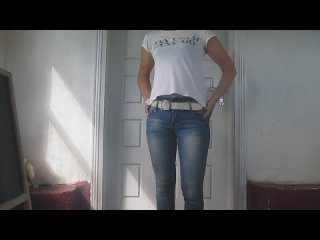 come on, masturbation khrenov, masturbate on my pissed jeans | amateur, rub with pussies, fucking